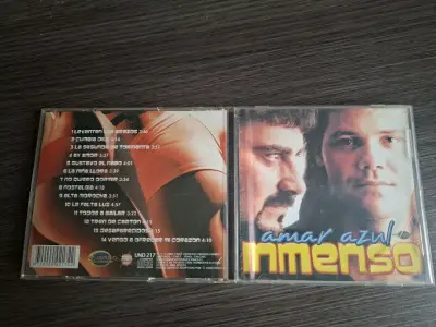 CD Amar Azul Inmenso con 14 Canciones - miniatura 1