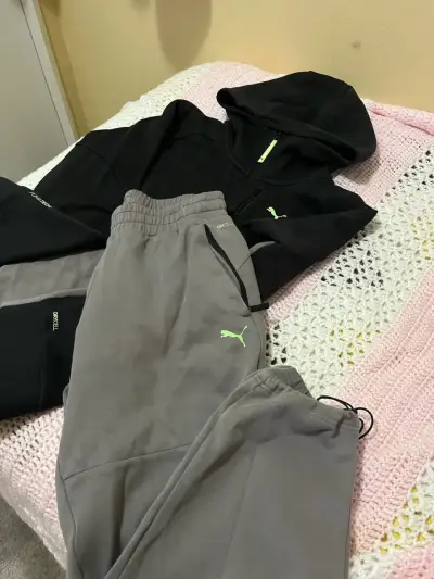 Conjunto Puma negro y gris para hombre - miniatura 1