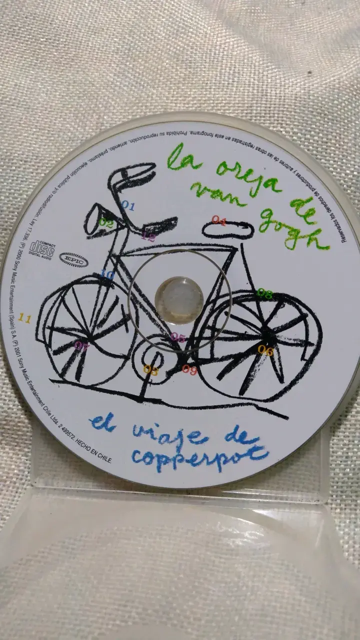CD La Oreja de Van Gogh El Viaje de Copperpot