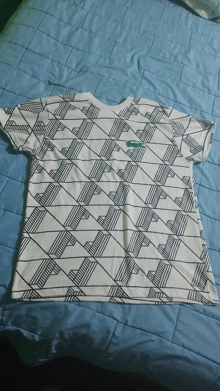 Polera estampada Lacoste para hombre - 1