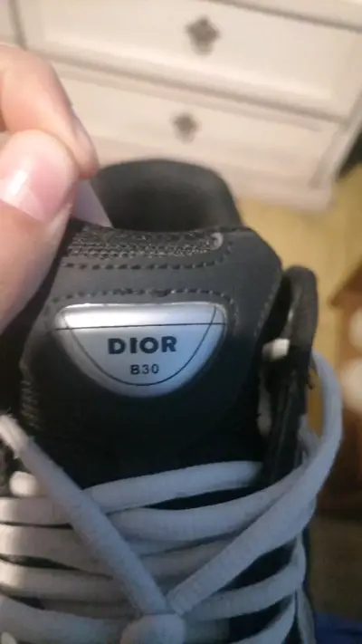 Zapatillas deportivas Dior B30 negras - miniatura 4