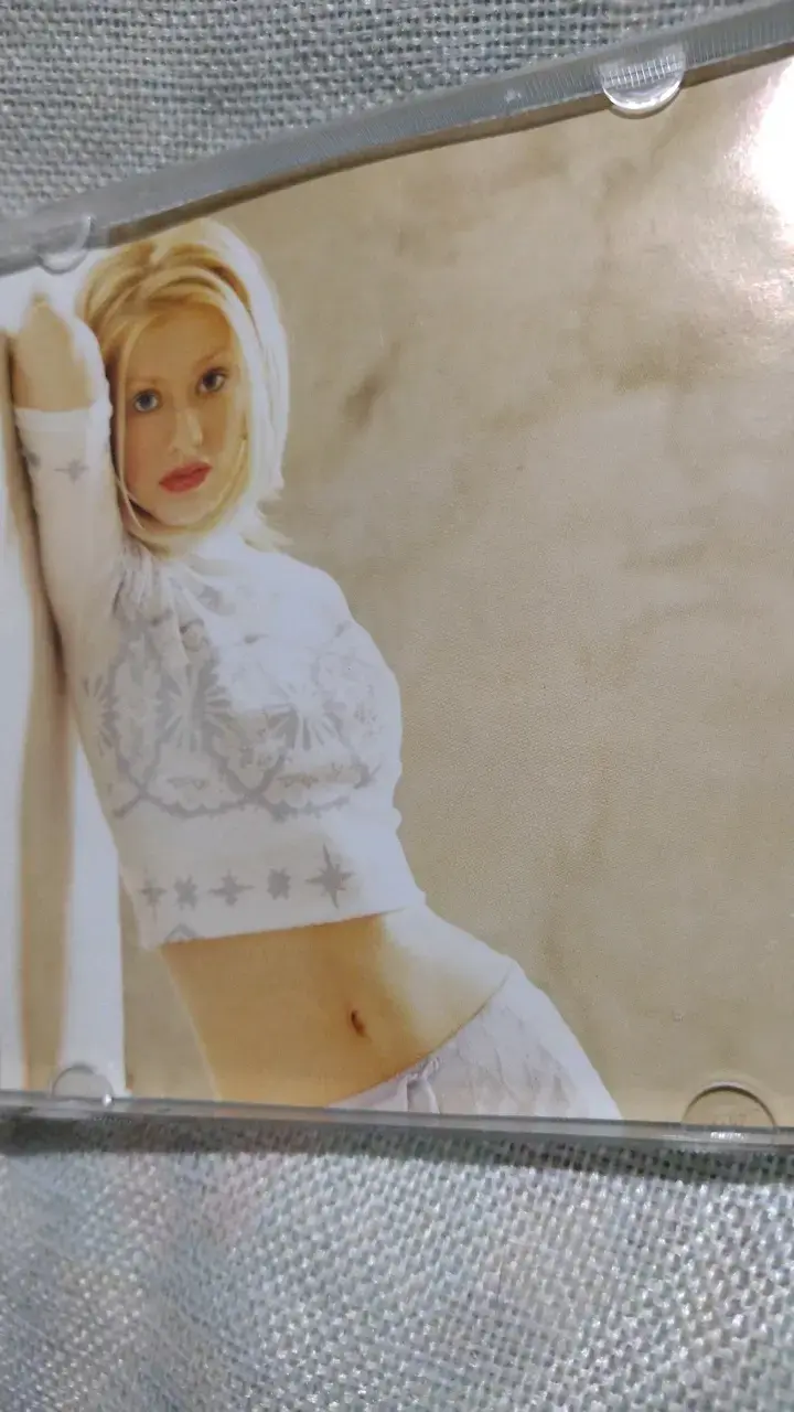 CD de música Christina Aguilera álbum debut - 3