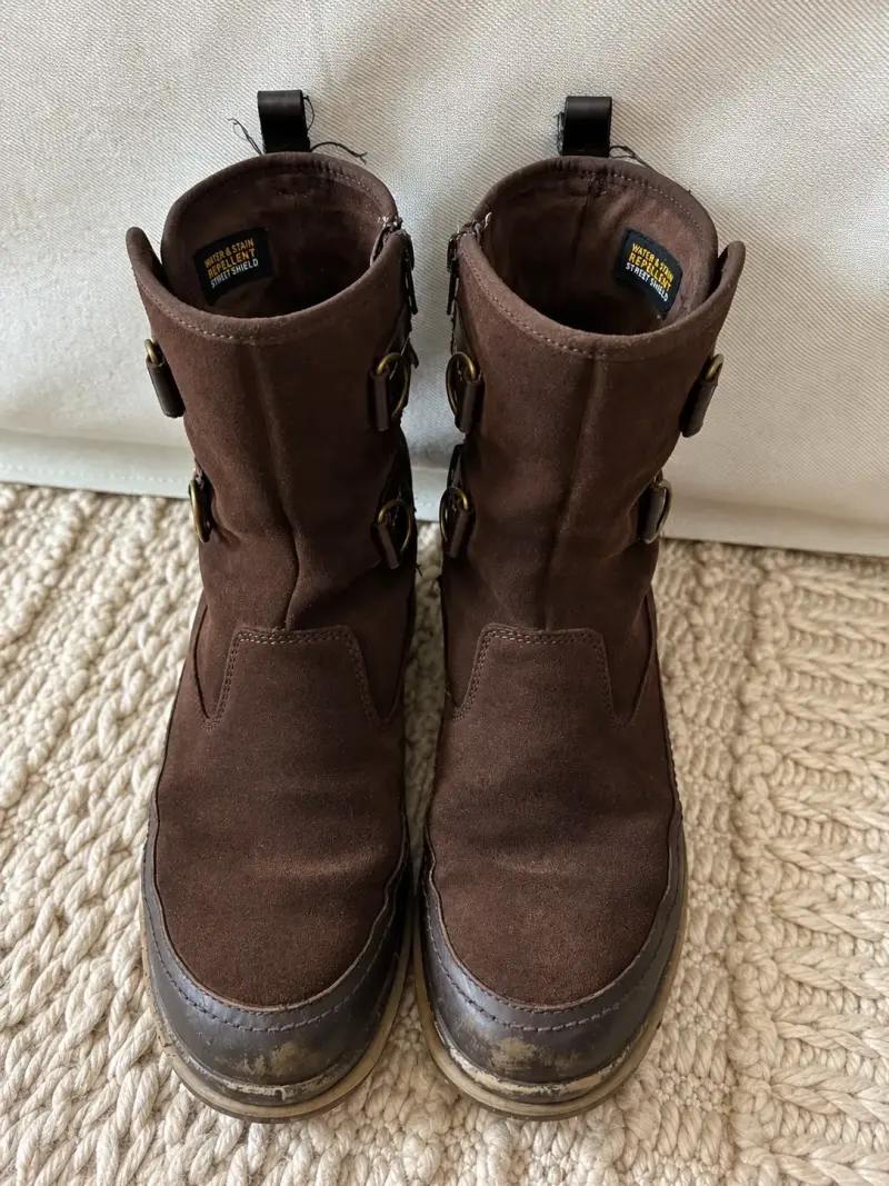 Botines mujer CAT cuero - 2