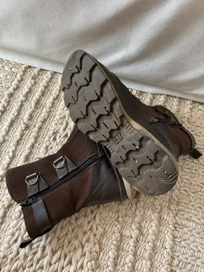 Botines mujer CAT cuero - miniatura 3