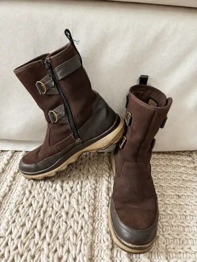 Botines mujer CAT cuero - miniatura 4