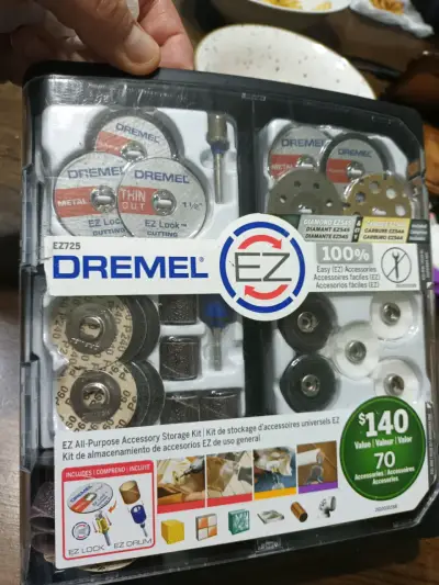 Kit de Accesorios Dremel EZ725 para Herramientas Rotativas - miniatura 1