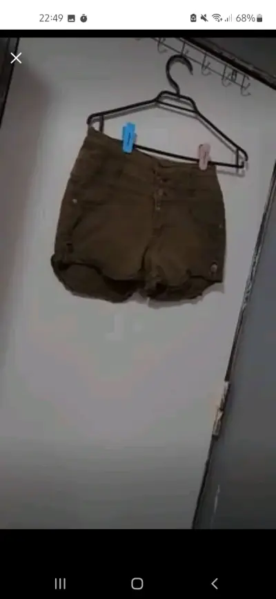 Shorts de mujer color marron - miniatura 1