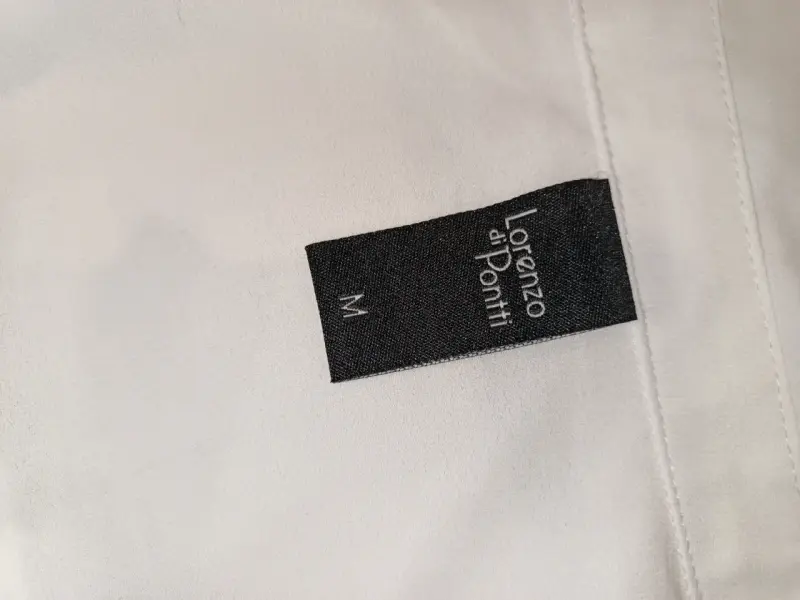 Blusa blanca con tachas Lorenzo Di Ponti - 4