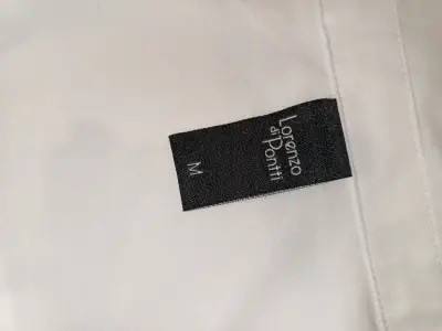 Blusa blanca con tachas Lorenzo Di Ponti - miniatura 4