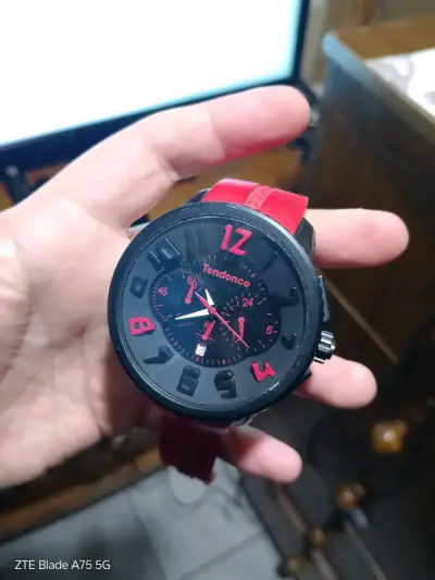 Reloj Tendance Gulliver Negro y Rojo para Hombre - miniatura 5