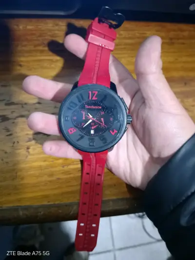 Reloj Tendance Gulliver Negro y Rojo para Hombre - miniatura 6