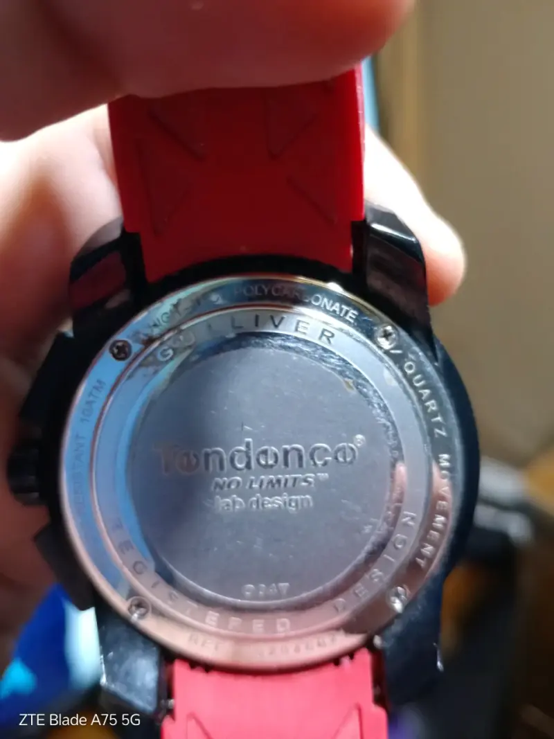 Reloj Tendance Gulliver Negro y Rojo para Hombre - 8