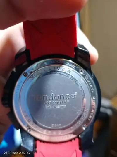 Reloj Tendance Gulliver Negro y Rojo para Hombre - miniatura 8