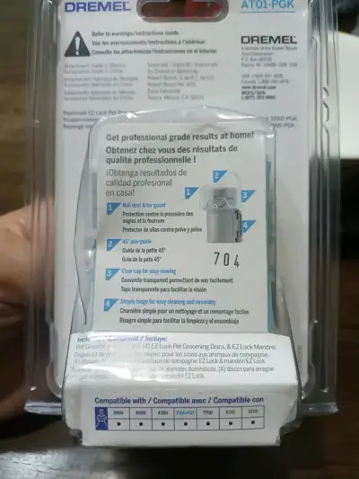 Aditamento para arreglo Uñas para Mascotas Dremel - miniatura 2