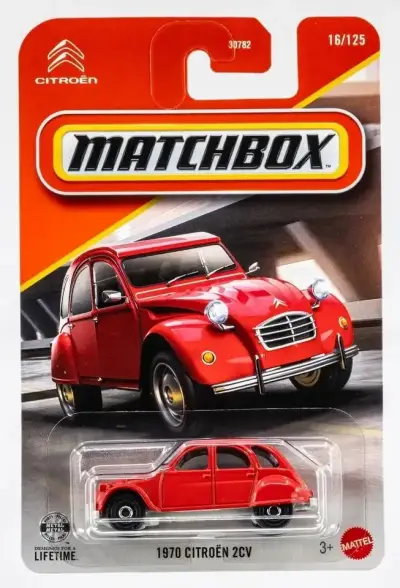 Auto de juguete Matchbox Citroën 2CV 1970 - miniatura 1