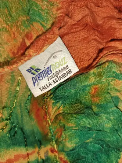 Vestido largo tie-dye multicolor Premier House - miniatura 3