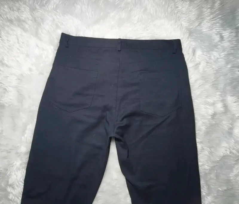 Pantalones azul marino de vestir Talla 36-38 - 4