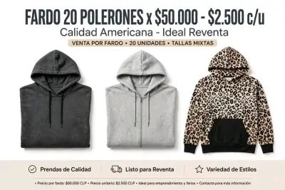 Polerones Americanos por mayor. - miniatura 4