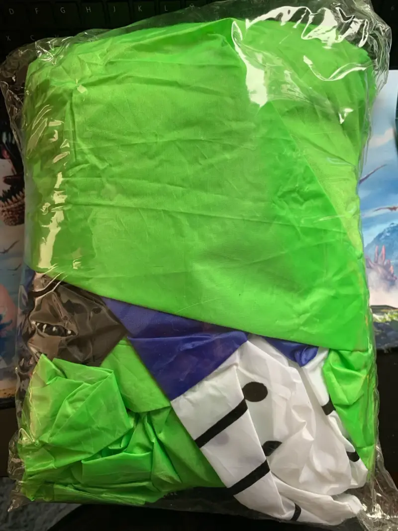 Disfraz Inflable de Alien Verde para Fiestas👽🎃 - 2