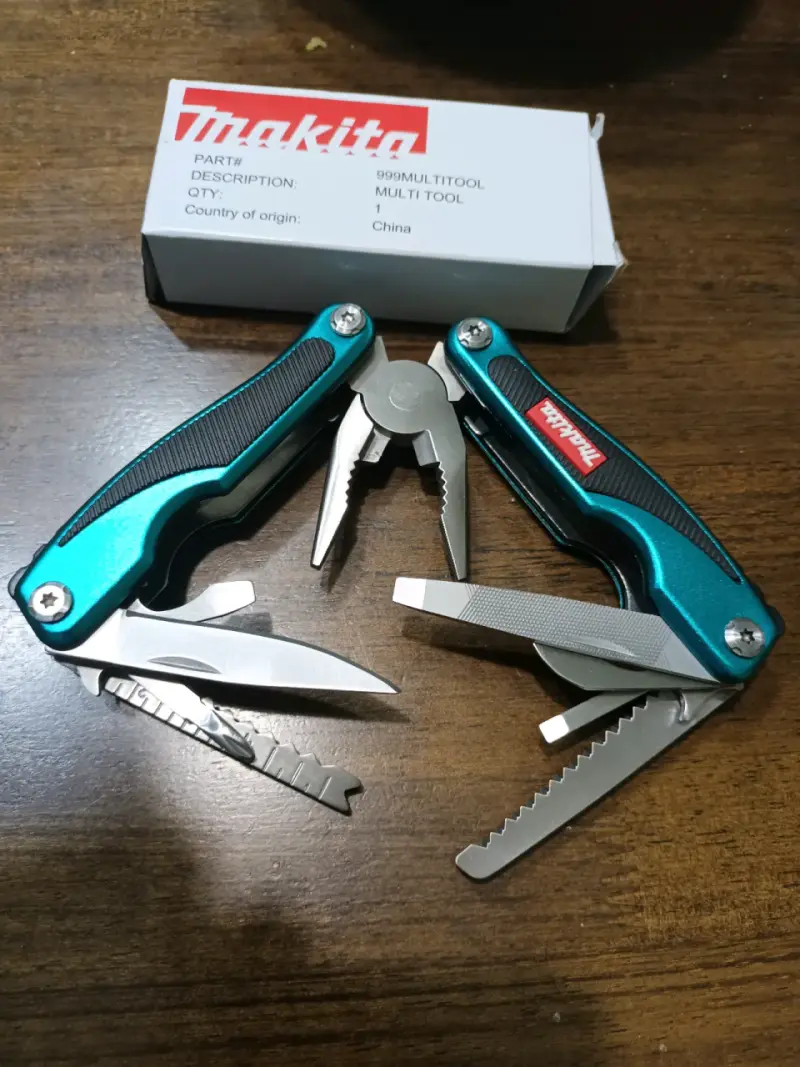 Set Makita guantes, lentes y multiherramienta. - 4