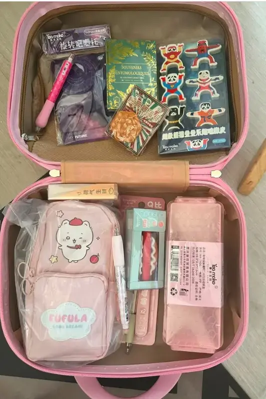 IDEAL PARA REGALO NIÑOS Maleta con papelería - 3