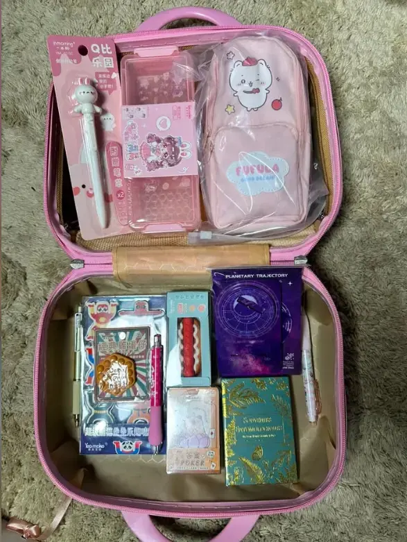 IDEAL PARA REGALO NIÑOS Maleta con papelería - 4