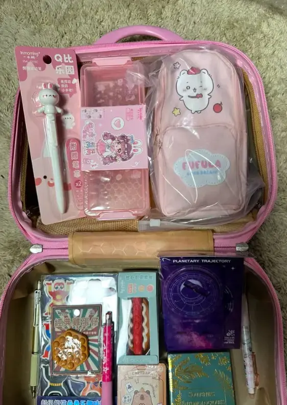 IDEAL PARA REGALO NIÑOS Maleta con papelería - 6