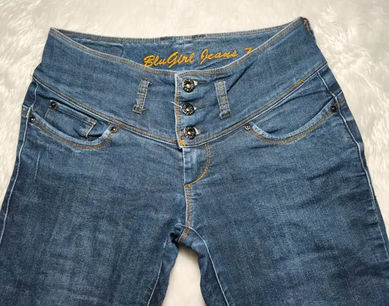 Jeans BluGirl tiro bajo talla 36-38 - 3