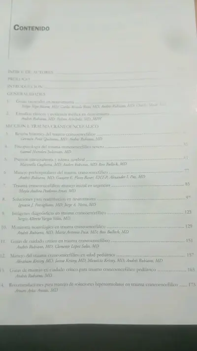 Libro Neurotrauma y Neurointensivismo Distribuna - miniatura 3