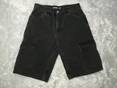 Bermudas/shorts cargo negras Dutties talla 38-36 - miniatura 1