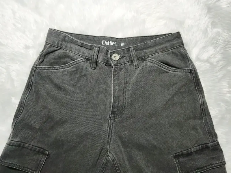 Bermudas/shorts cargo negras Dutties talla 38-36 - 2