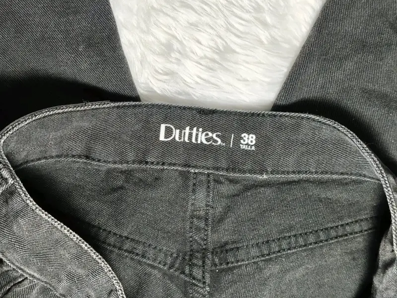 Bermudas/shorts cargo negras Dutties talla 38-36 - 4