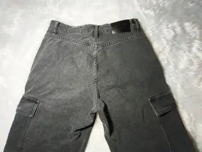 Bermudas/shorts cargo negras Dutties talla 38-36 - miniatura 5