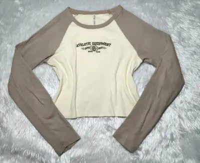Polera manga larga top Talla S Aesthetic - miniatura 1