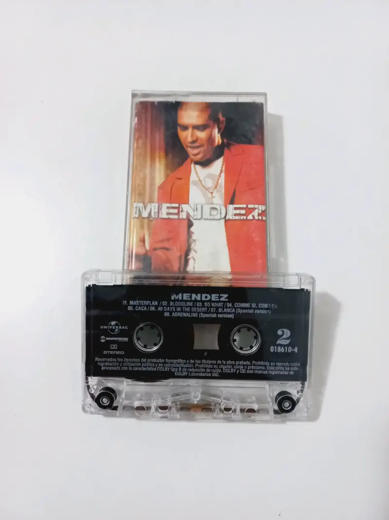Cassette de música Dj Méndez 2002 - 2