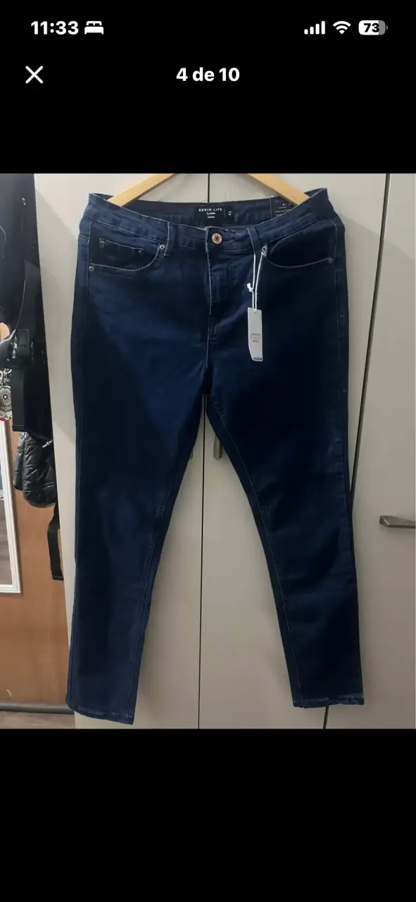Jeans azul oscuro Denim Life