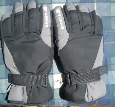 Guantes de Invierno Negros para Deportes - miniatura 1