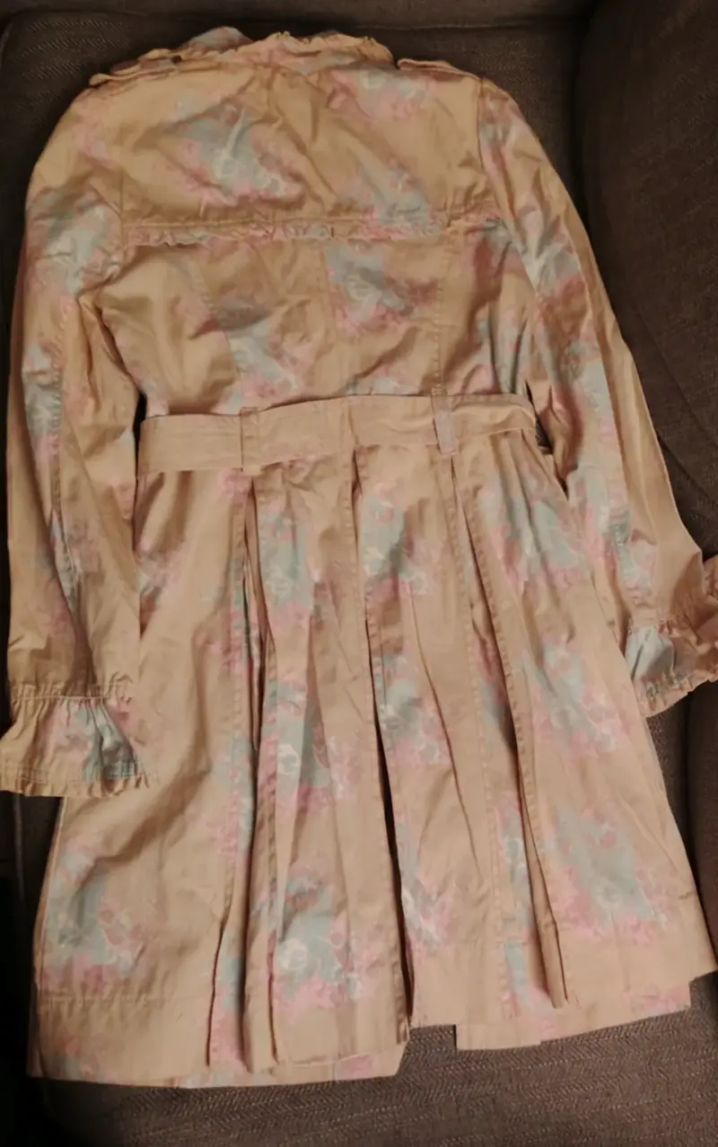 Trench Tatienne estampado floral - 3