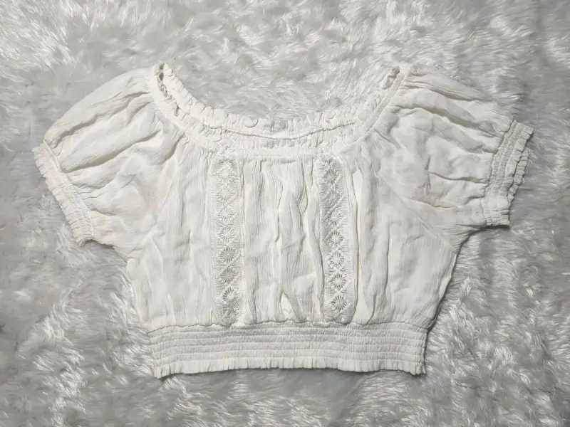 Top veraniego blanco BlueGirl Talla S-M - 1