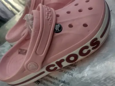 Zuecos Crocs Rosados Iconic Comfort - miniatura 1