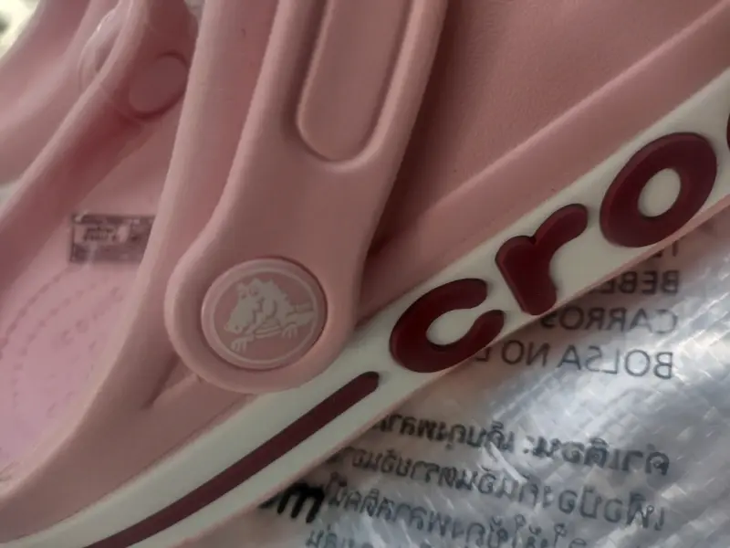 Zuecos Crocs Rosados Iconic Comfort - 2