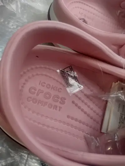 Zuecos Crocs Rosados Iconic Comfort - miniatura 3