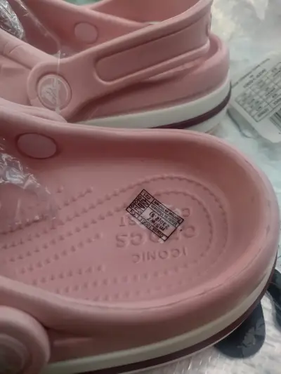 Zuecos Crocs Rosados Iconic Comfort - miniatura 5
