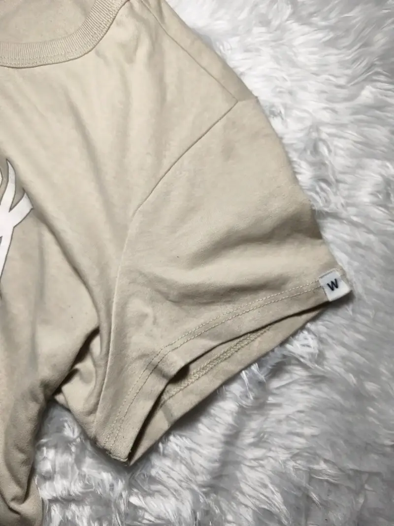 Polera corta beige Aesthetic talla S - 3
