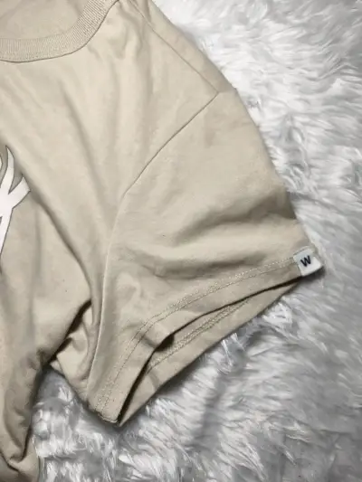 Polera corta beige Aesthetic talla S - miniatura 3