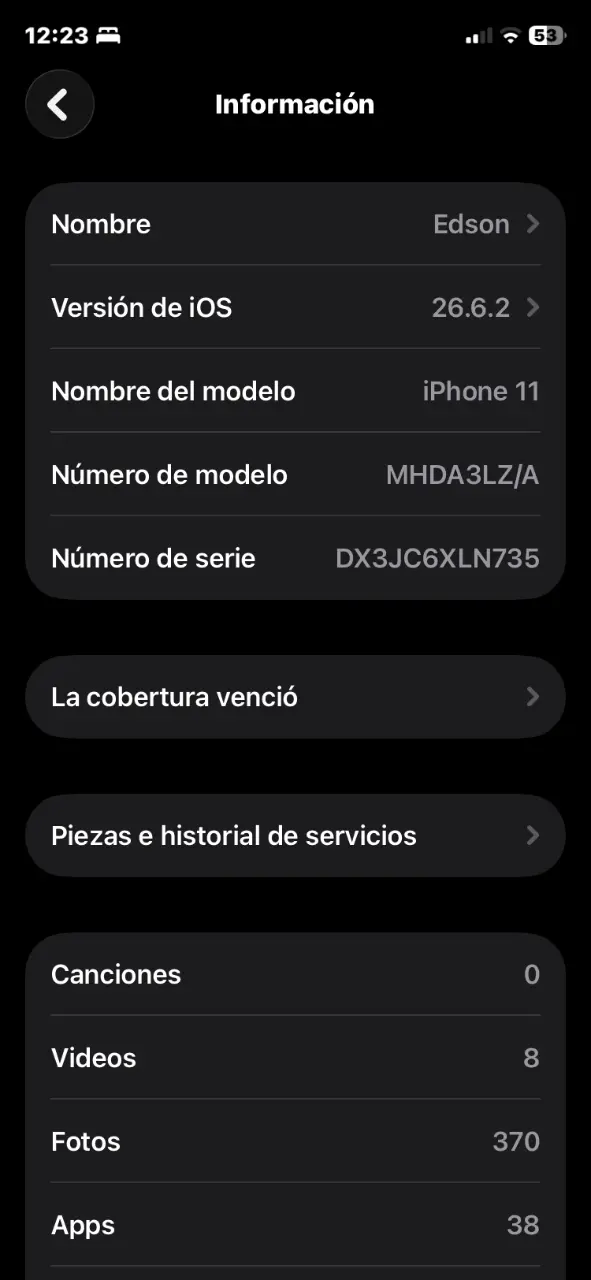 iPhone 11 en buen estado con iOS actualizado - 2