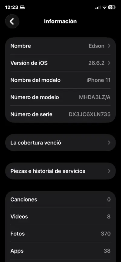 iPhone 11 en buen estado con iOS actualizado - miniatura 2