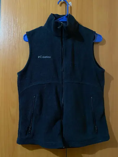 Chaleco polar Gris Oscuro Columbia para mujer - miniatura 1
