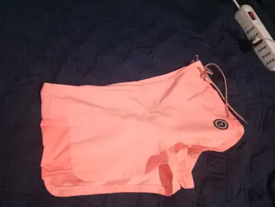 Shorts de playa coral Roxy para mujer - miniatura 1