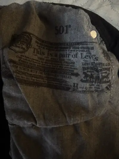 Jeans negros Levi's 501 MUJER - miniatura 5